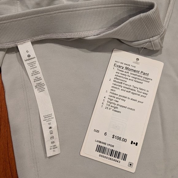 Lululemon Every Moment Pant 26" - Picture 7 of 8